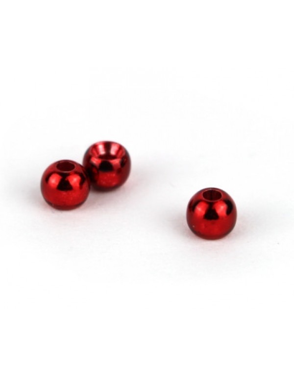 ANODIZED BRASS BEADS RED